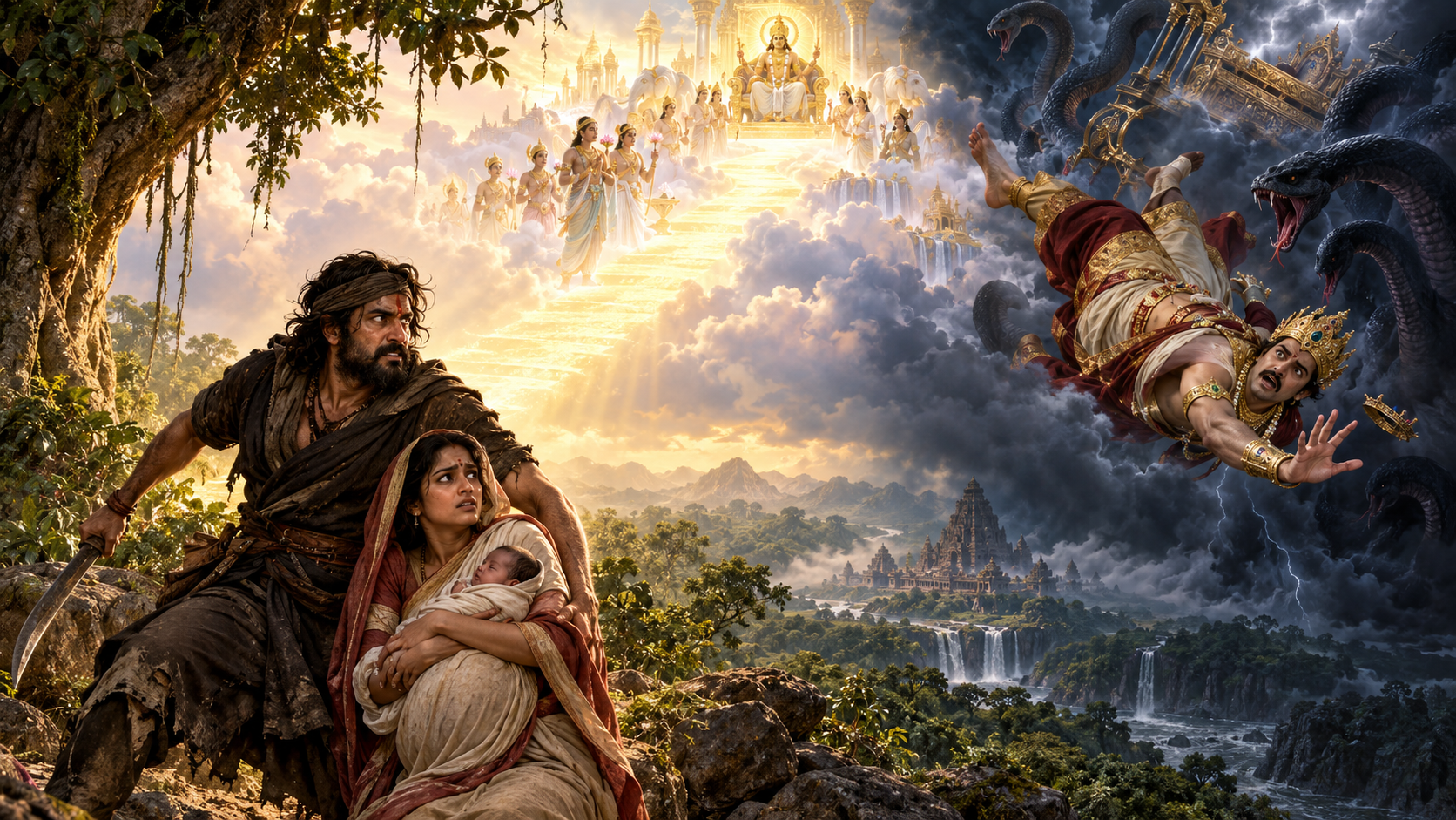 The Dacoit Who Rose—and the King Who Fell Hindu mythology story thumbnail